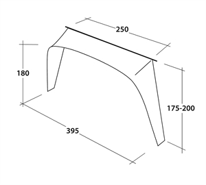 Outwell Lounge Vehicle Connector XL